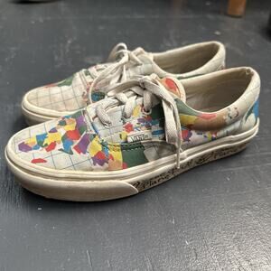 VANS Shoes Save Our Planet x Era World Map Mens 5.5 Womens 7 BP